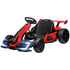 24V Electric Go Kart for Kids with Adjustable Seat for 6-12 Years, Red