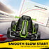 24V Electric Go Kart for Kids with Adjustable Seat for 6-12 Years, Green