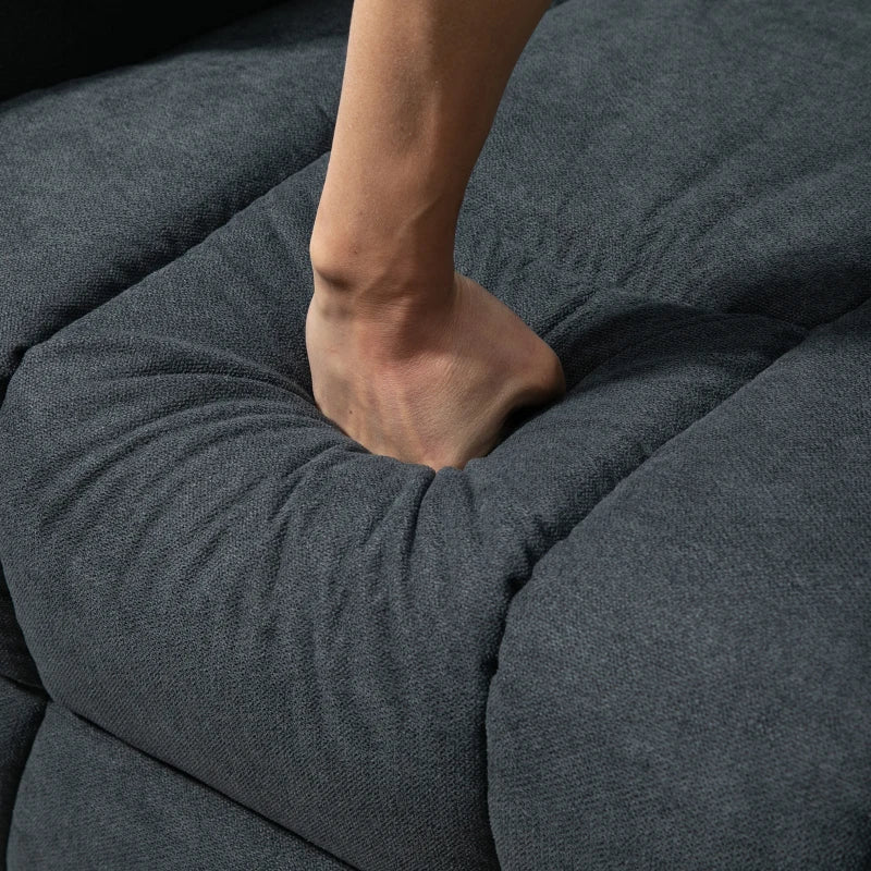 Oversized Riser and Recliner Chairs for the Elderly, Fabric Upholstered Lift Chair for Living Room with Remote Control, Side Pockets, Cup Holder,