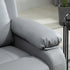 Riser and Recliner Chair with Massage, Heat, Power Lift Recliner Chair for Elderly with Remote Control, Extended Footrest, Dual Side Pockets, Overstuffed Electric Reclining Armchair, Grey
