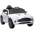 Aston Martin DBX Licensed Battery Powered Kids Electric Car, 12V Kids Ride on Car w/ Lights, Music Horn, White