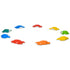 9PCs Kids Stepping Stones with TPE Anti-Slip Edge, Crab-Designed Balance River Stones, Obstacle Courses, Stackable