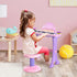 32 Keys Kids Mini Electronic Keyboard Musical Instrument Educational Game Toy Children Grand Piano Stool Microphone