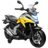12V Honda Licensed Kids Electric Motorbike w/ Music, Headlights, Early Education Function, for Ages 3-6 Years, Yellow