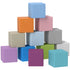 12 PCs Soft Play Blocks, Soft Foam Toy, Building and Stacking Blocks for Kids, Blue