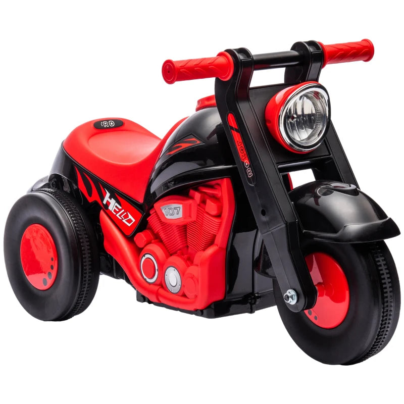 Foot To Floor Sliding Kids Ride On Car with Music, Bubble, for Toddler from 2 to 5 Years Old - Black
