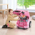 Kids Truck Engine Toy Set, with Horn, Light, Car Key, for Ages 3-5 Years - Pink