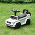 3 in 1 Kids Ride On Car G350 Licensed Foot To Floor Slider Toddler Push Along NO POWER White 12-36 months