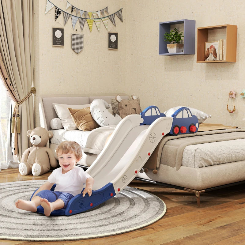 Kids Slide for Bed, Sofa, with Extended Length, Easy to assemble and Store, Blue