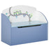 Kids Wooden Toy Box Children Storage Chest Bench Organiser Safety Hinge Bedroom Playroom Furniture Blue