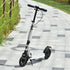 Teen/Adults Aluminium Folding Kick Scooter w/ Shock Mitigation System Silver
