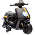 6V Ride on Motorbike, Kids Electric Motorbike w/ Headlights, Music, Training Wheels, for Ages 18-36 Months, Black