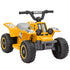 6V Electric Quad Bike for Kids, Ride On ATV w/ Forward/Reverse, Headlights, for Ages 18-36 Months, Yellow