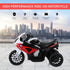 Electric Motorbike for Kids Ride on BMW Motorbike W/Headlights and Music, 6 V-Red