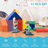 11-Piece Kids Soft Play Set, Foam Block, Toys for Climbing, Crawling, Multicoloured