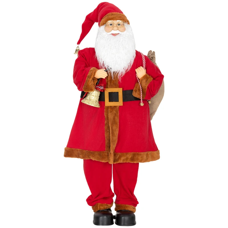 Singing and Dancing Santa Claus with Bell and Sack
