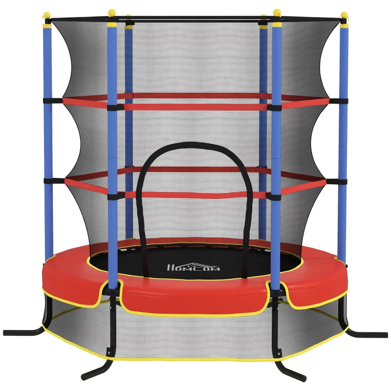 Kids Trampoline, with Safety Net, for Ages 3-10 Years