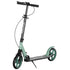 One-click Folding Kick Scooter for 14+ w/ Adjustable Handlebar, Push Scooter with Kickstand, Dual Brake System, Shock Absorber, 200mm Wheels & ABEC-9 Bearings