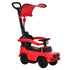 3 in 1 Kids Children Ride on Push Car Toddler Sliding Car G350 Licensed Walker Foot to Floor Slider Push-Along with Horn Steering Wheel NO POWER Manual, Red