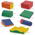 Soft Play Set, 7 Piece Foam Blocks, Toddler Climb and Crawl Activity Set for 1-3 Years, Soft Play Equipment for Building and Stacking, Educational Play, Red