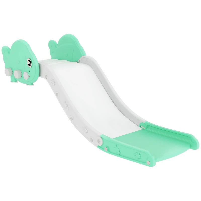 Kids Sofa Slide with 130cm Extended Length, HDPE Toddler Slide for Sofa, Bed, Stairs, Easy Assemble & Storage, Green
