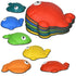 6 Pcs Balance Stepping Stones Kids for Sensory with Non-slip Edge, Stackable Outdoor Indoor Obstacle Course