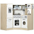 Kids Kitchen Playset, with Accessories, Storage Space