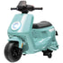 6V Ride on Motorbike, Kids Electric Motorbike w/ Headlights, Music, Training Wheels, for Ages 18-36 Months, Green