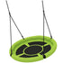 100cm Diameter Nest Seat for Kids with Height Adjustable Hanging Ropes for Outdoor, Playground, Garden, Green