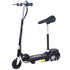 Powered E-Scooter Ride-On, with Brakes, Adjustable Seat, Adjustable Handlebars, Black