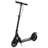 Adult Teens Kick Scooter Foldable Height Adjustable Aluminium Ride On Toy for 14+ w/ Rear Wheel & Hand Brake, 200mm Big Wheels, Shock Mitigation System - Black