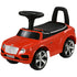 Bentley Bentayga Licensed Foot to Floor Ride on Car, Sliding Car Push Along Car w/ Under Seat Storage - Red