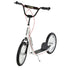 Kick Scooters for Kids with Adjustable Height, Anti-Slip Deck, Dual Brakes, Rubber Tyres, for Boys and Girls Aged 5+ Years Old - White