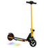 Folding Electric Scooter for Kids, with Dual Brakes, Front Suspension, LED Colourful Lights, Gold
