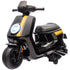 6V Ride on Motorbike, Kids Electric Motorbike w/ Headlights, Music, Training Wheels, for Ages 18-36 Months, Black