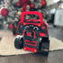 Kids Truck Engine Toy Set, Toddler Educational Car Service Station Playset, Take Apart Workshop, w/ RC Car Key, Steering wheel, Horn, Light, for 3-5 Years Old Red