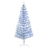 6FT Artificial Fibre Optic Christmas Tree Seasonal Decoration w/ LED Lights Pre-Lit Easy Store White Blue