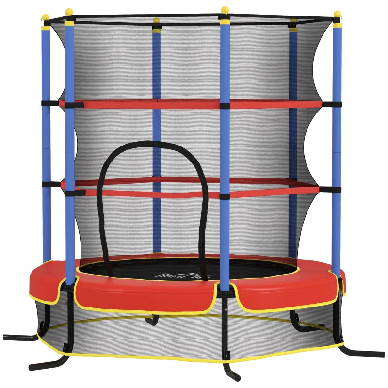 Kids Trampoline, with Safety Net, for Ages 3-10 Years