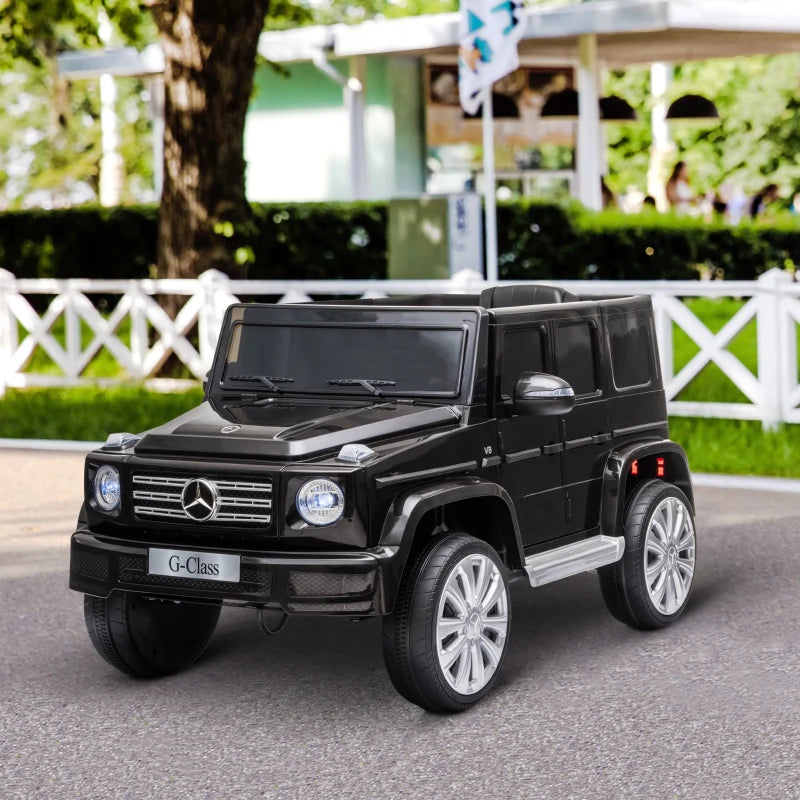 Mercedes Benz G500 12V Kids Electric Ride On Car Toy w/ Remote Control