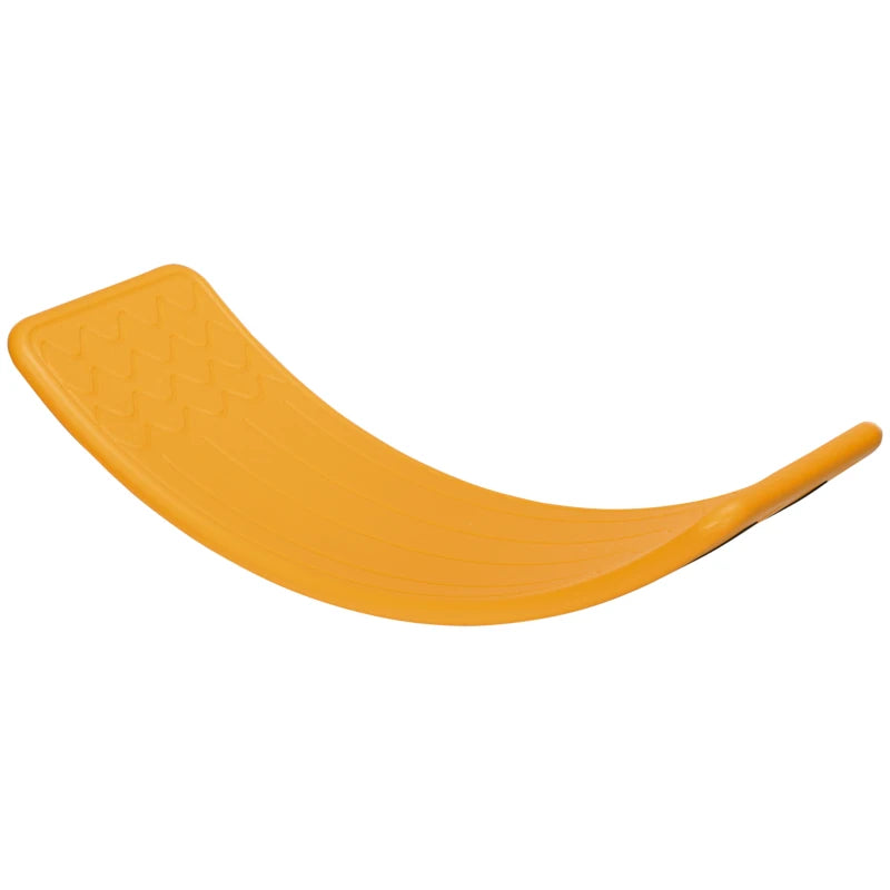 Balance Board Kids Wobble Board, Stepping Stone, Montessori Toy for Children, Nursery Toy, for Ages 3-6 Years, 82 x 27.5 x 19.5cm - Orange