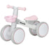 Kids Balance Bike for 1-3 Years Old with Adjustable Seat, Silent Wheels, Pink