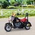 Kids Ride On Toy Car Motorbike Electric Scooter 6V Battery Operated Toy Trike-Black
