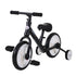 11 Inch Kids Balance Bike Training Pedal Bicycle W/ Removable Stabilizers EVA Tyres Adjustable Seat Height 2 to 5 Years Gift for Boys Girls Black