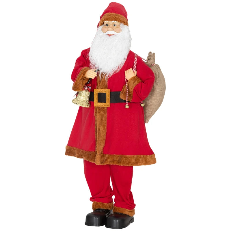 Singing and Dancing Santa Claus with Bell and Sack