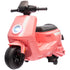 6V Ride on Motorbike, Kids Electric Motorbike w/ Headlights, Music, Training Wheels, for Ages 18-36 Months, Pink