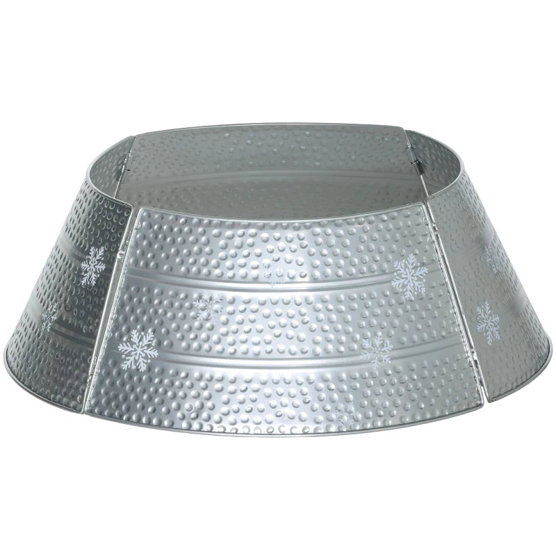 66cm Hammered Steel Christmas Tree Base Collar