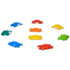 9PCs Kids Stepping Stones with TPE Anti-Slip Edge, Crab-Designed Balance River Stones, Obstacle Courses, Stackable