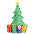 5ft Inflatable Christmas Tree Xmas Air Blown Holiday Decoration LED Lawn Yard Outdoor Ornaments