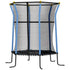 Kids Trampoline Mini Bouncer with Enclosure Safety Net For Ages 3-10 Years - Blue