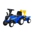 Ride On Tractor Toddler Walker Foot To Floor Slider w/ Horn Storage Steering Wheel for 1-3 Years Old Blue